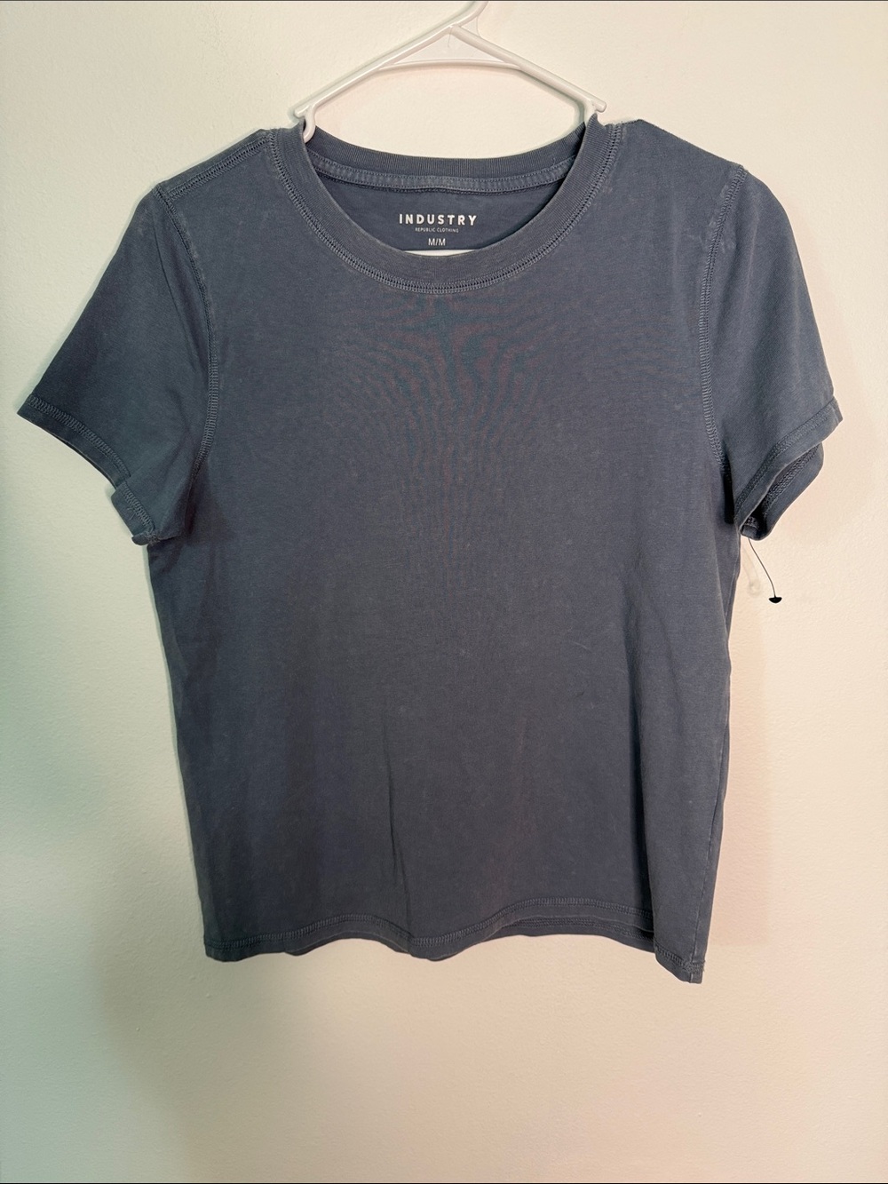 Industry Republic Clothing Light Blue Cotton Tee Size M NWOT